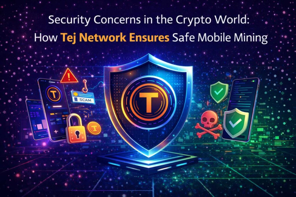 Security Concerns in the Crypto World How Tej Network Ensures Safe Mobile Mining